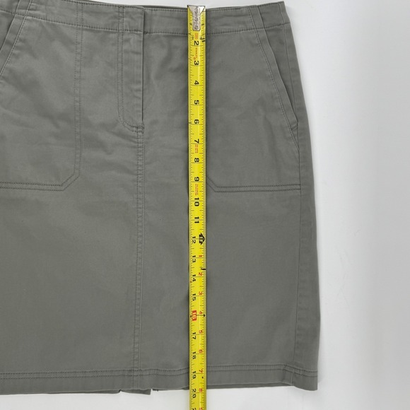 J. Jill Pencil Skirt Versatile‎ Office Wear Knit Straight Chino Women's Sz XS - Picture 3 of 6